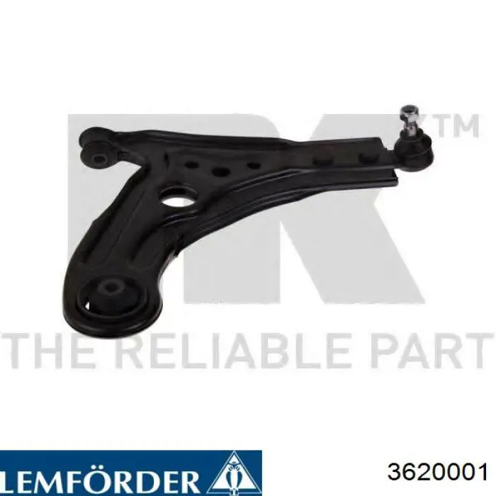 Важіль передньої підвіски нижній, правий Lemforder 3620001 ціна, від 46.78 USD