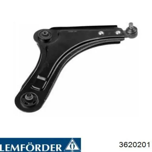 Важіль передньої підвіски нижній, правий Lemforder 3620201 ціна, від 32.47 USD