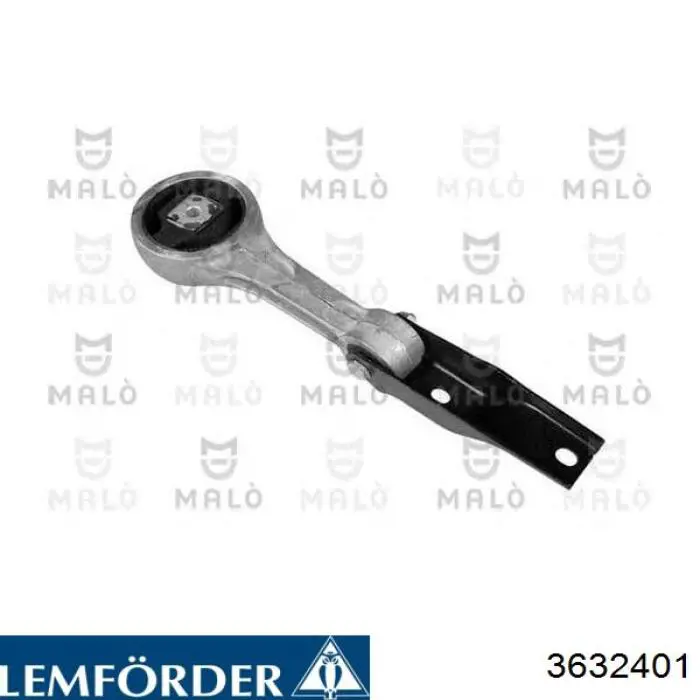Подушка (опора) двигуна, задня Lemforder 3632401 ціна, від 34.71 USD