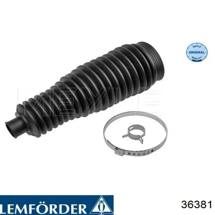 Пильник рульового механізму/рейки, лівий 36381 Lemforder