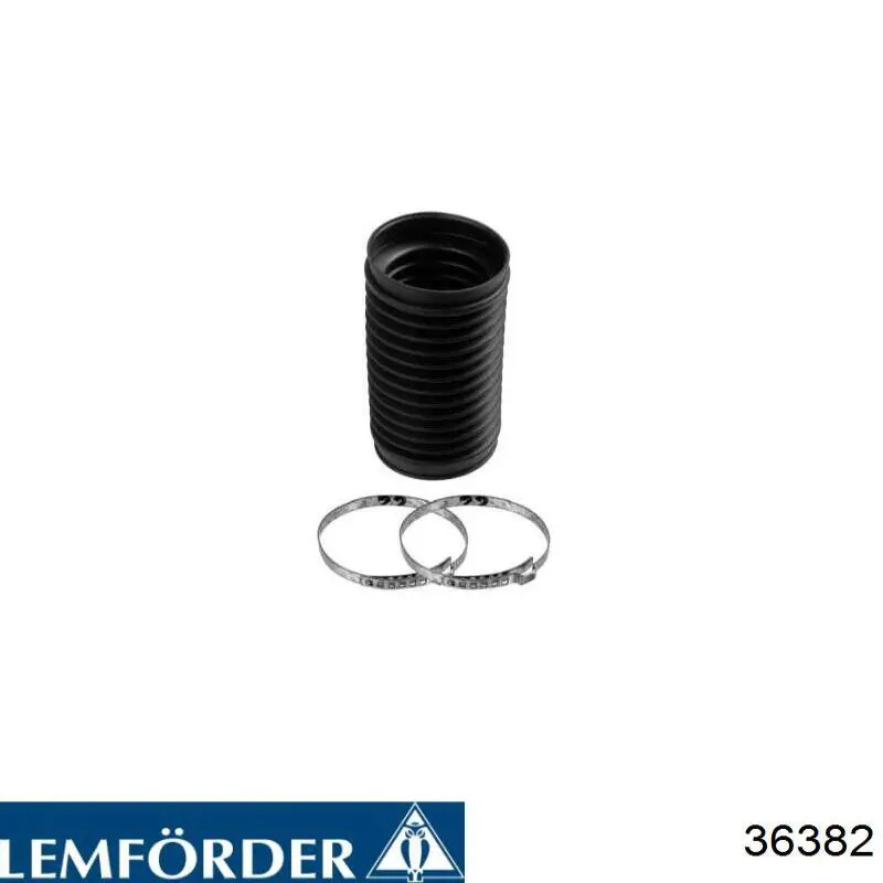 Пильник рульового механізму/рейки, правий Lemforder 36382 ціна, від 7.56 USD