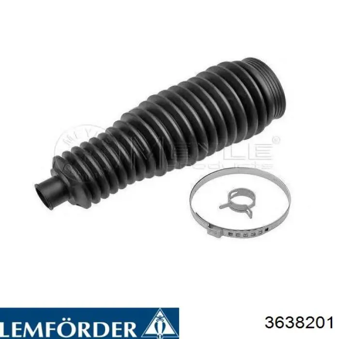Пильник рульового механізму/рейки, правий Lemforder 3638201 ціна, від 7.66 USD