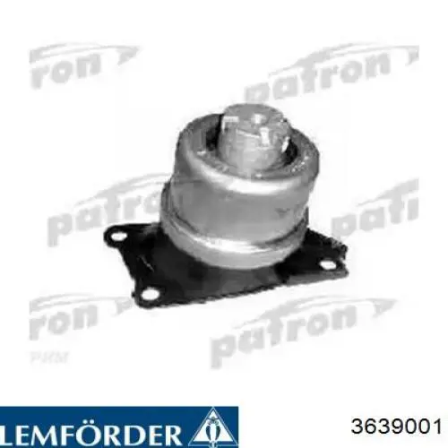 Купити 3639001 Lemforder Подушка (опора) двигуна, права