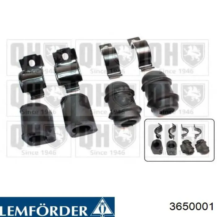 Втулка стабілізатора переднього, зовнішня Lemforder 3650001 ціна, від 1.38 USD