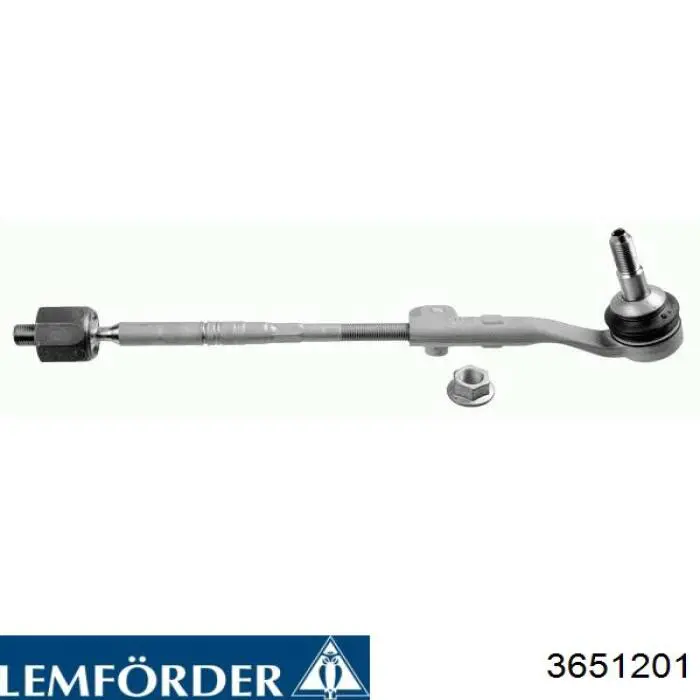 Купити 3651201 Lemforder Тяга рульова поздовжня