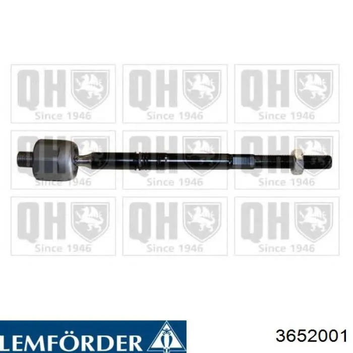Тяга рульова в зборі, ліва Lemforder 3652001 ціна, від 53.75 USD