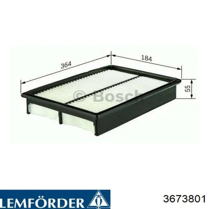 Стійка переднього стабілізатора Lemforder 3673801