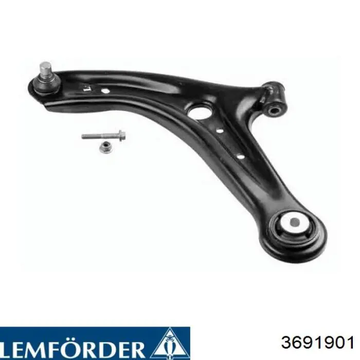 Правий важіль передній нижній підвіски Lemforder 3691901