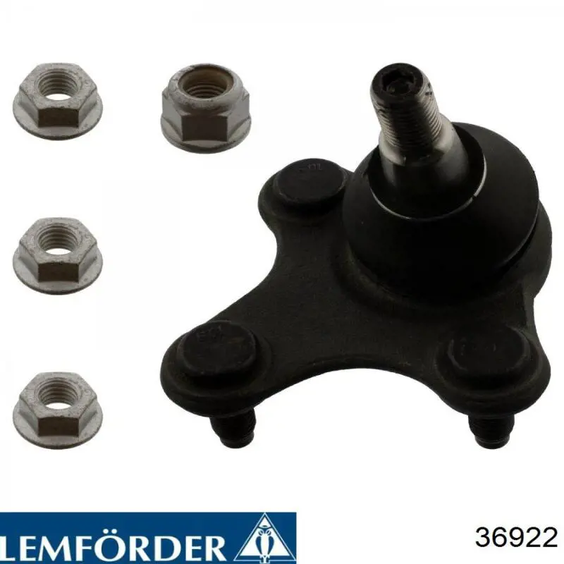 36922 Lemforder Кульова опора, нижня, права