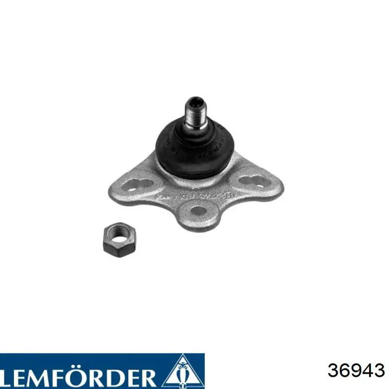 Кульова опора, нижня, права Lemforder 36943 ціна, від 15.76 USD