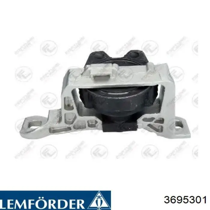 Подушка (опора) двигуна, права 3695301 Lemforder
