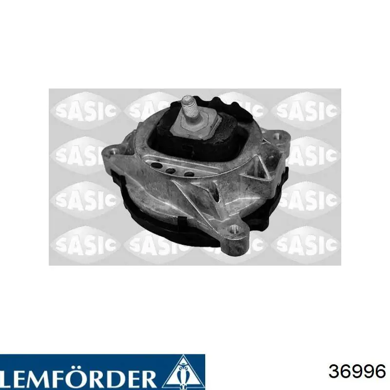 Подушка (опора) двигуна, права 36996 Lemforder