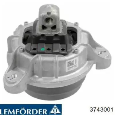 Права подушка двигуна Lemforder 3743001 ціна, від 81.12 USD