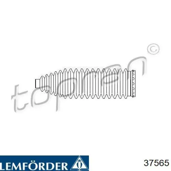Пильник рульової тяги Lemforder 37565 ціна, від 7.02 USD