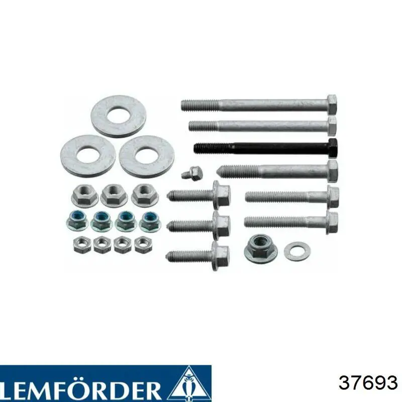 37693 Lemforder Болт кріплення заднього нижнього важеля, комплект