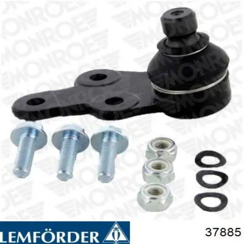 Кульова опора, нижня, ліва Lemforder 37885 ціна, від 17.95 USD