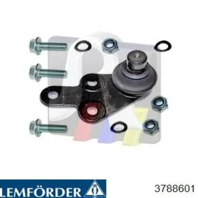 Кульова опора, нижня, права Lemforder 3788601 ціна, від 21.66 USD
