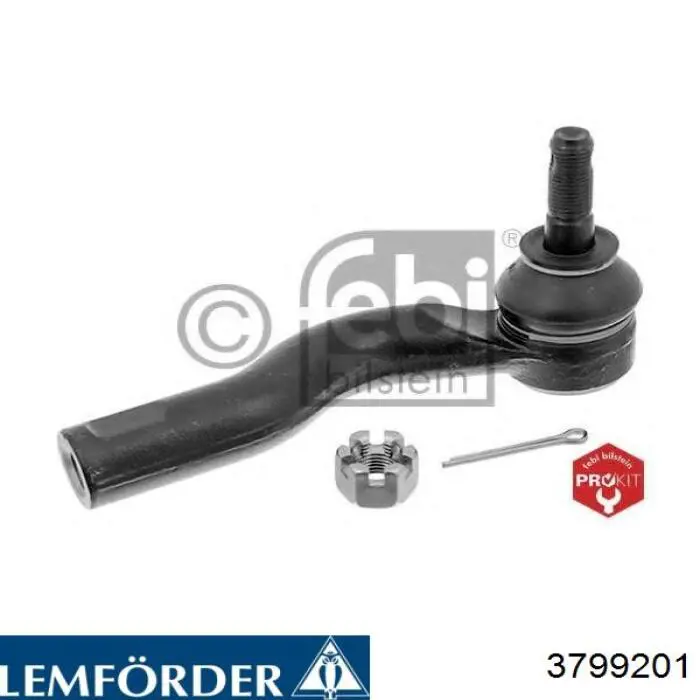 Наконечник рульовий Lemforder 3799201 ціна, від 15.32 USD