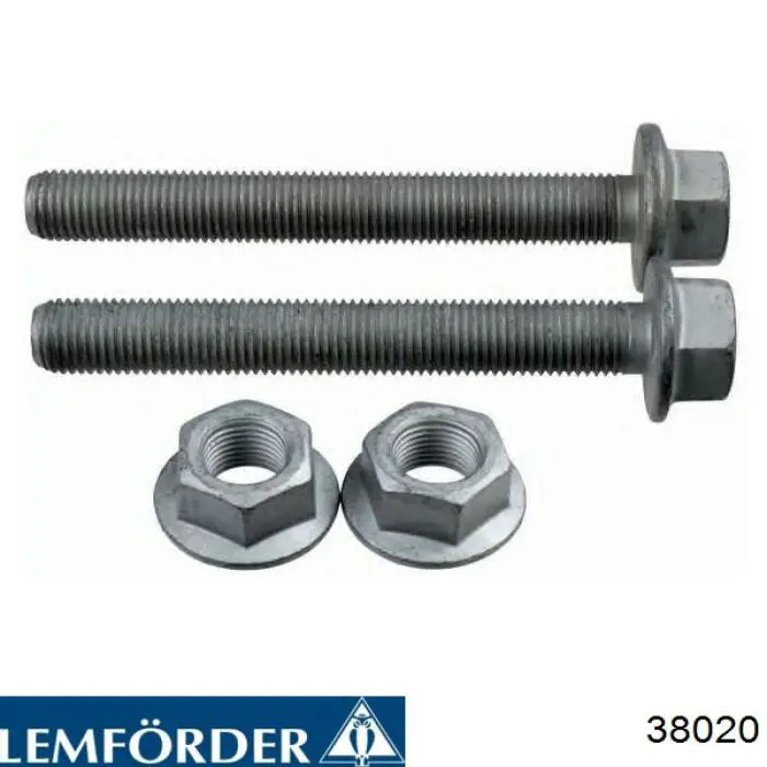 Болт переднього важеля, повний комплект 38020 Lemforder
