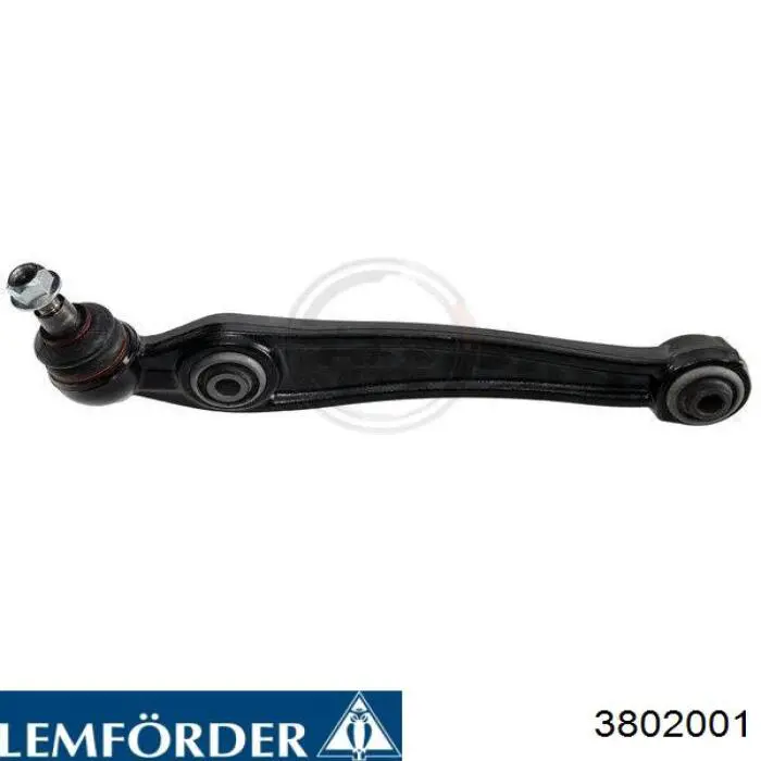 Болт переднього важеля, повний комплект 3802001 Lemforder