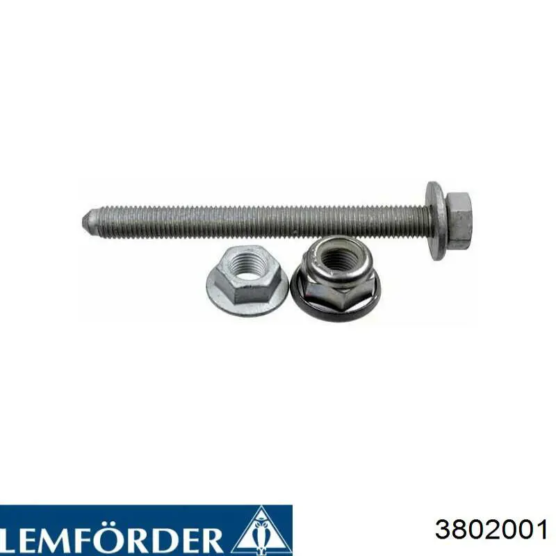 Купити 3802001 Lemforder Болт переднього важеля, повний комплект