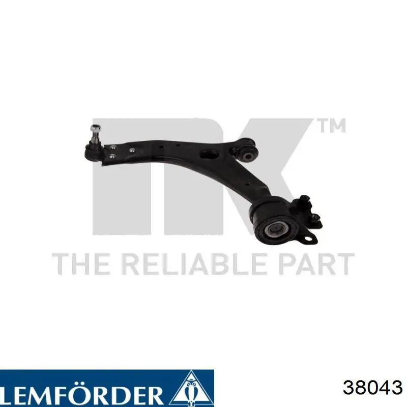 Важіль передній лівий Lemforder 38043 ціна, від 63.96 USD