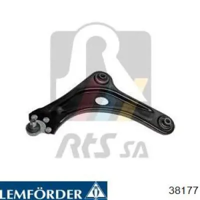 Важіль передньої підвіски нижній, лівий 38177 Lemforder
