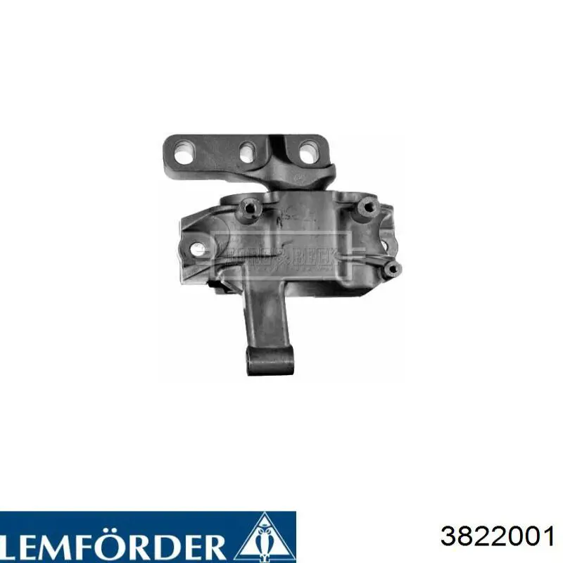 Подушка (опора) двигуна, задня Lemforder 3822001 ціна, від 23.40 USD