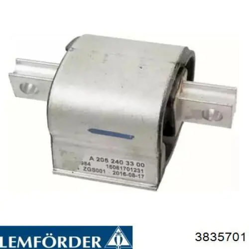 Подушка трансмісії (опора коробки передач), задня Lemforder 3835701 ціна, від 23.45 USD