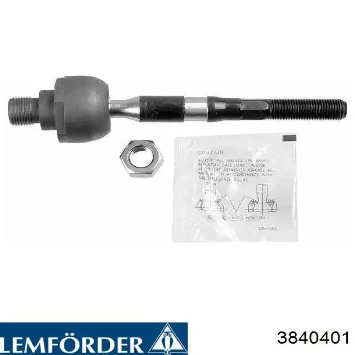 Тяга рульова поперечна Lemforder 3840401 ціна, від 16.40 USD