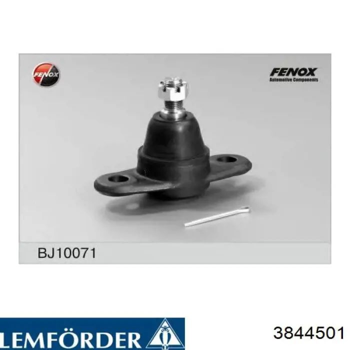 Кульова опора, нижня Lemforder 3844501 ціна, від 12.37 USD