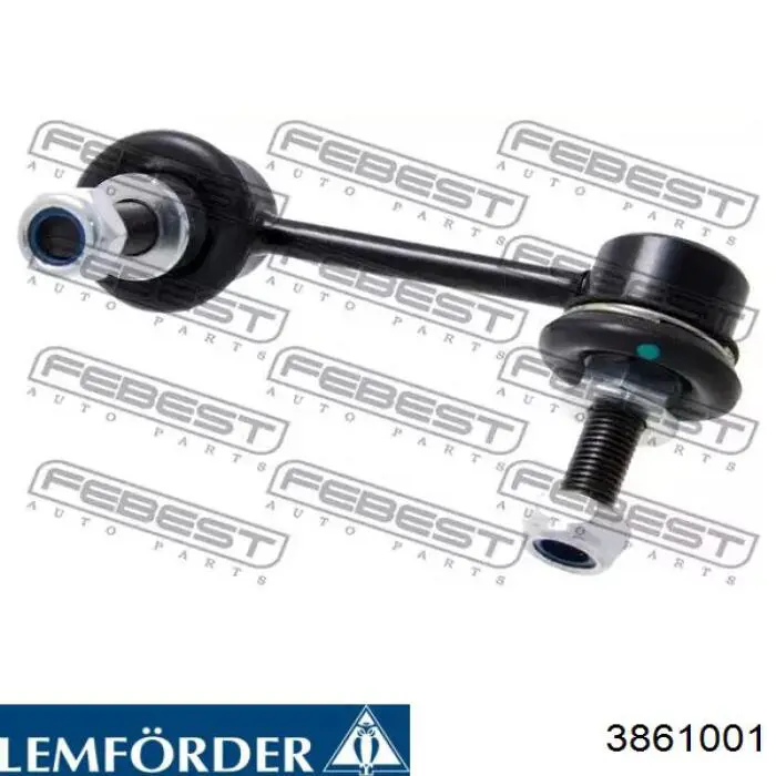 Купити 3861001 Lemforder Тяжка стабілізатора, переднього, ліва