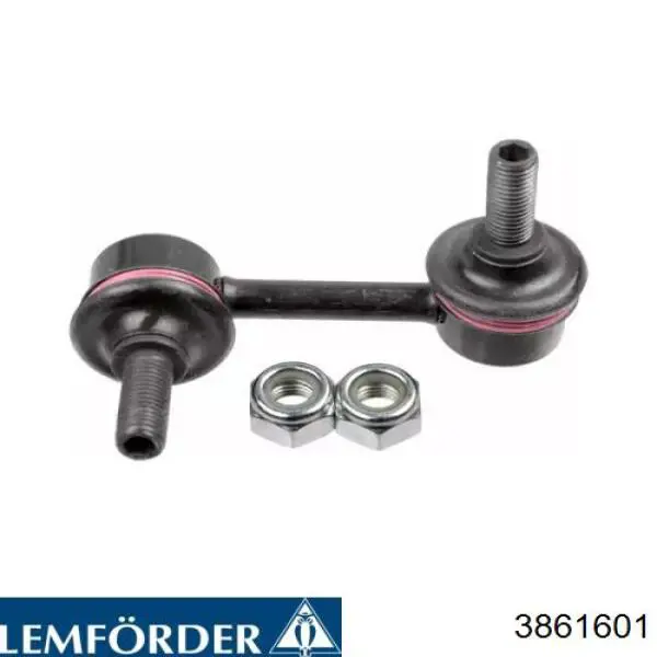 Купити 3861601 Lemforder Тяжка стабілізатора, переднього, ліва