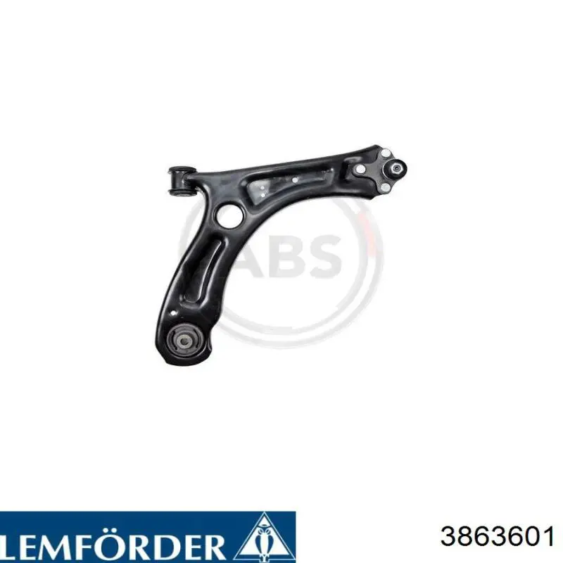 Важіль передньої підвіски нижній, правий Lemforder 3863601 ціна, від 55.70 USD