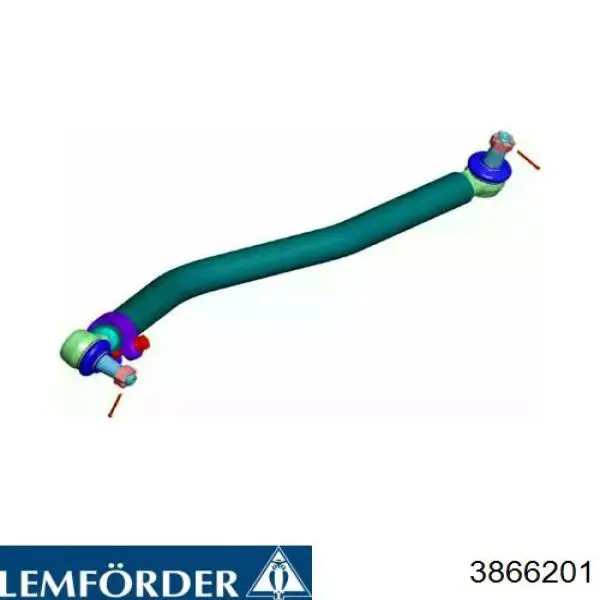 3866201 Lemforder Тяга рульова в зборі