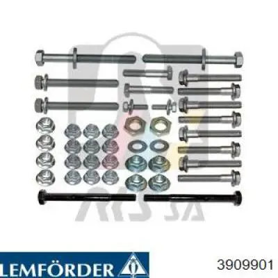 Болт переднього важеля, повний комплект 3909901 Lemforder