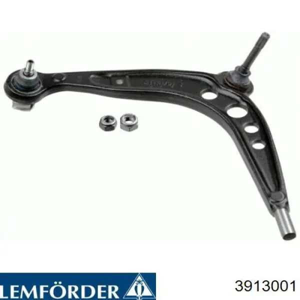 3913001 Lemforder Болт переднього важеля, повний комплект