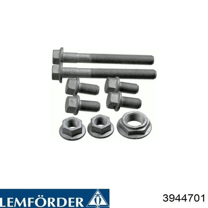 3944701 Lemforder Болт переднього важеля, повний комплект