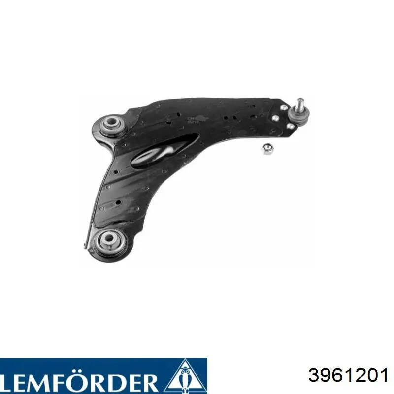 Верхній важіль задньої підвіски лівий Lemforder 3961201 ціна, від 45.72 USD