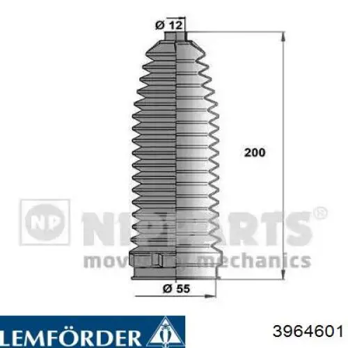 Купити L15016 Monroe Пильник тяги