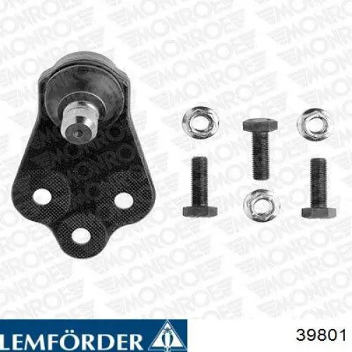 Купити 39801 Lemforder Кульова опора, нижня