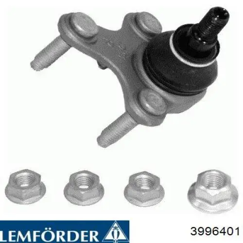 Болт/гайка кріплення Lemforder 3996401 ціна, від 1.46 USD