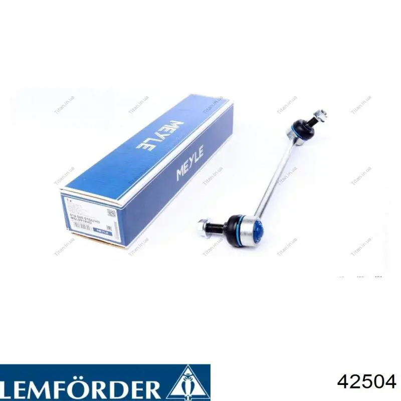 42504 Lemforder Солдатик стабілізатора, переднього, правий