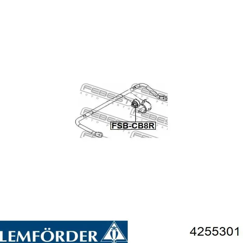 4255301 Lemforder втулка стабілізатора заднього