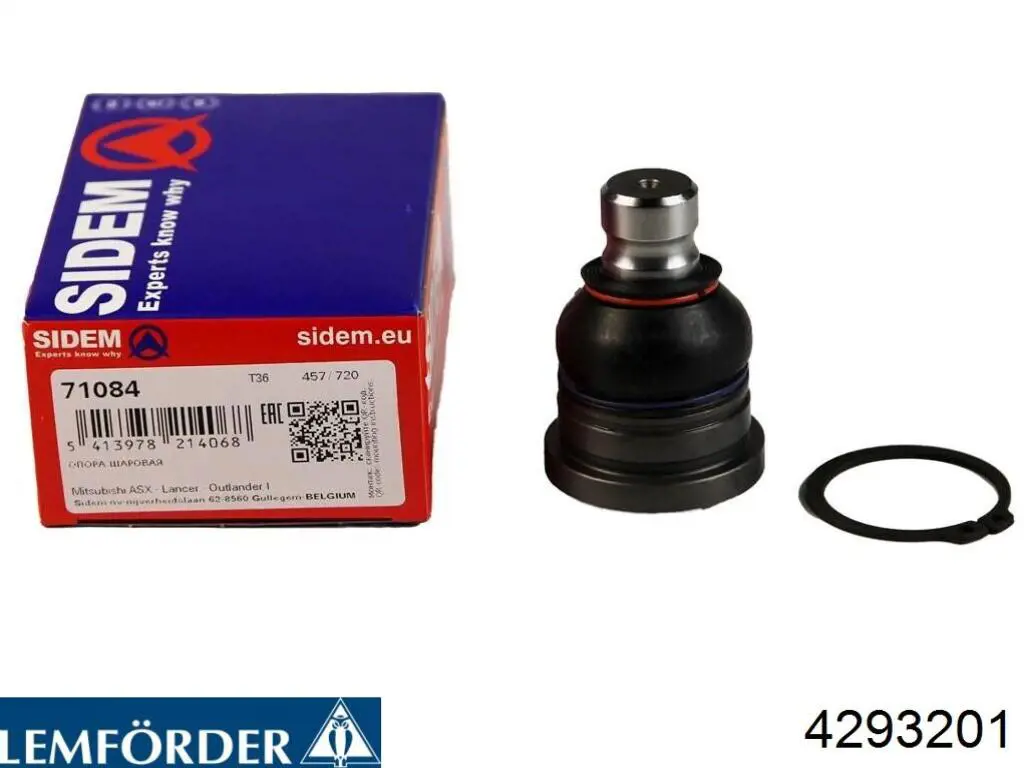 Купити 4293201 Lemforder Кульова опора, нижня