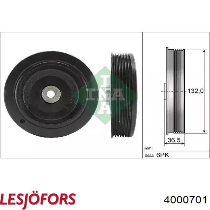 Пружина передня Lesjofors 4000701 ціна, від 3.97 USD