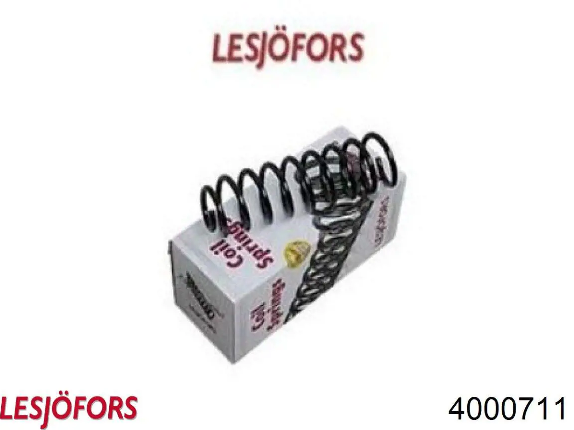 4000711 Lesjofors пружина передня