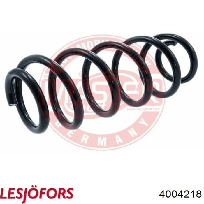 Пружина передня Lesjofors 4004218 ціна, від 24.69 USD