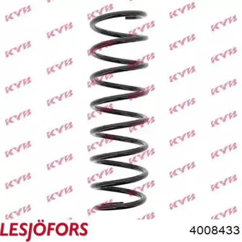 4008433 Lesjofors Пружина амортизатора передняя