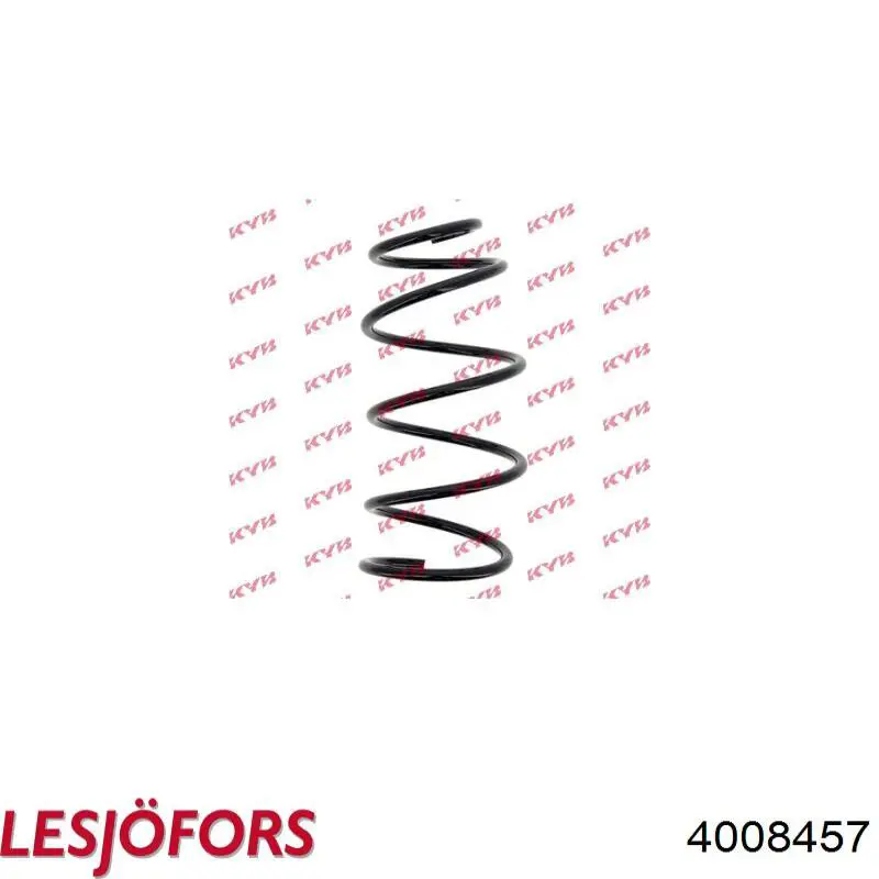 4008457 Lesjofors Пружина амортизатора передняя